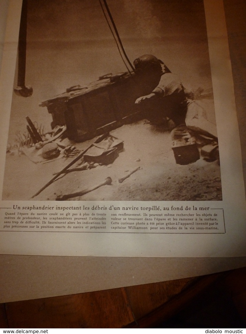 1919 LE MIROIR:Golf-minus;Jubilé Touring-Club à Marly;Récup-navires torpillés;Foire-avions à Croyon;Aéro-police USA;etc