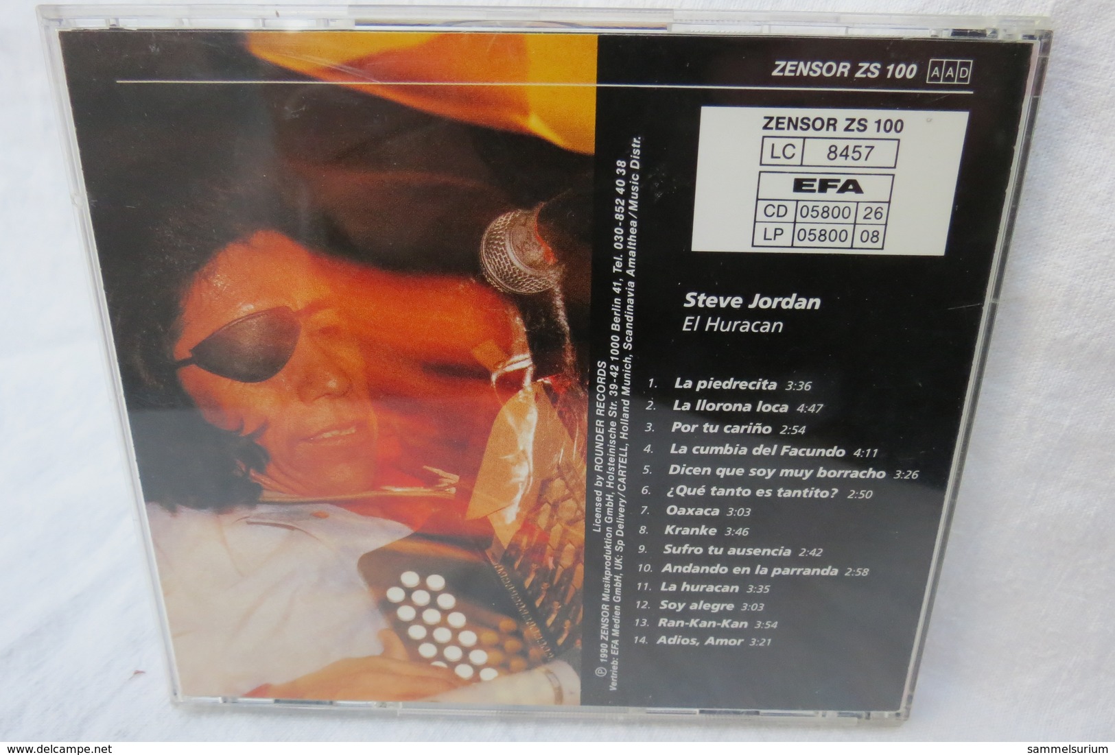 CD "Steve Jordan" El Huracan - Jazz