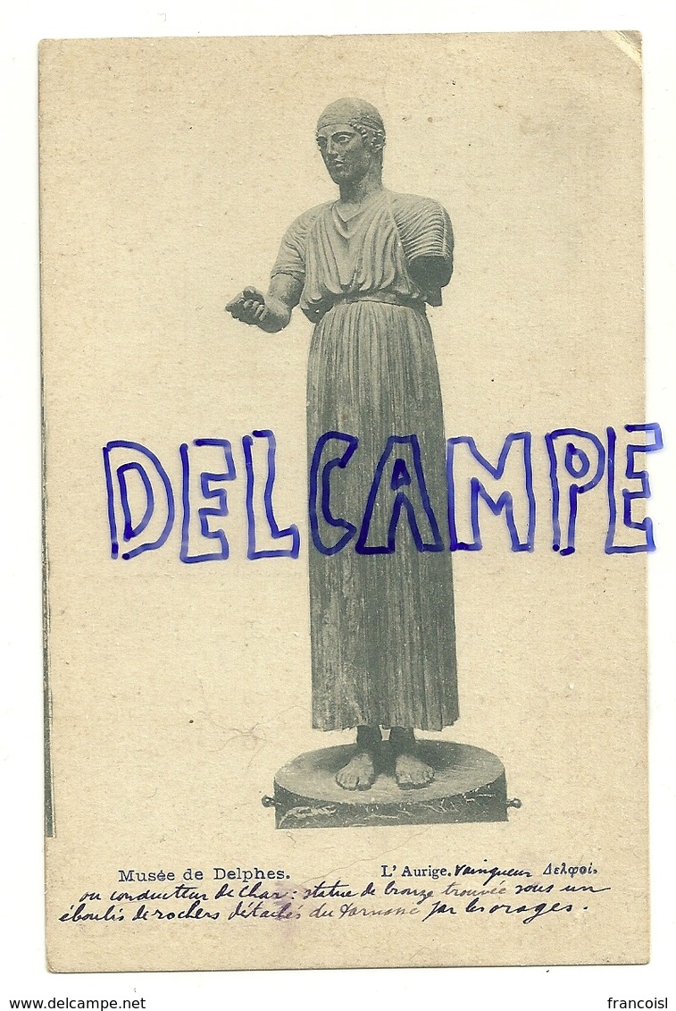 Musée De Delphes. L'Aurige. 1913. Rallis Et Cie - Griekenland