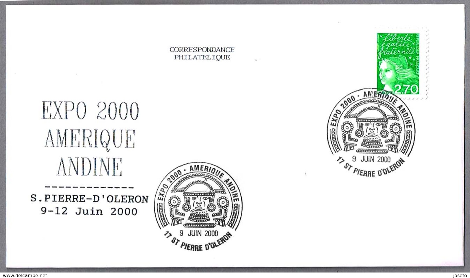 Expo AMERICA ANDINA - ARTE PRECOLOMBINO -  PRE-COLUMBIAN ART. S.Pierre D'Oleron 2000 - American Indians