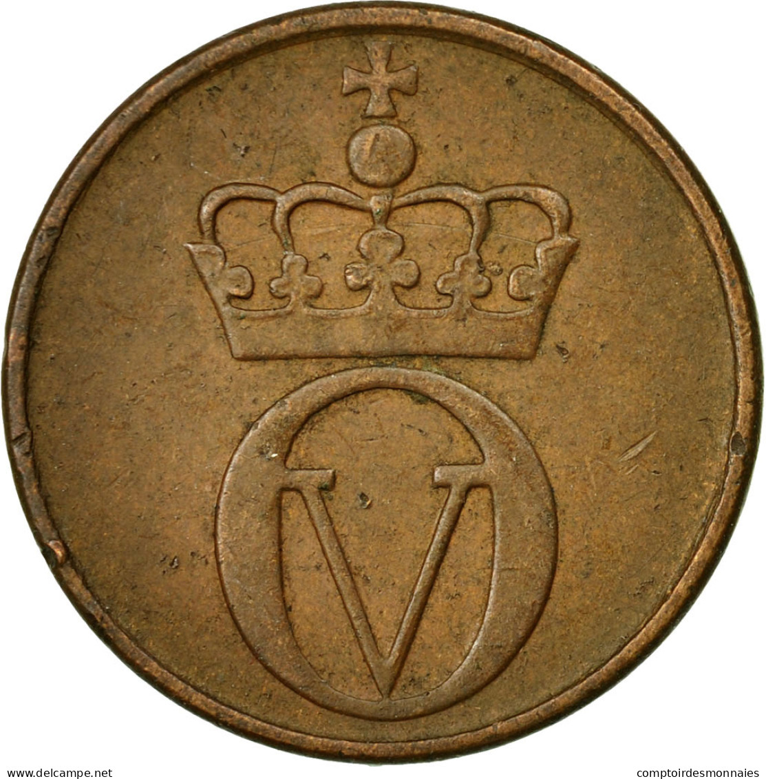 Monnaie, Norvège, Olav V, 2 Öre, 1971, TTB, Bronze, KM:410 - Norvège