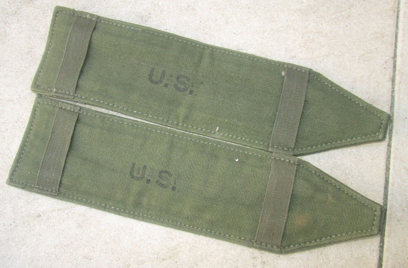 Shoulder Straps Pour Brelage USMC Marines P41 US WW2 - 1939-45