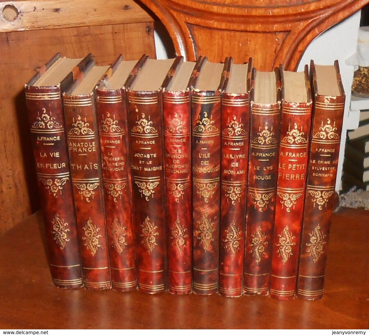 Anatole France. 10 Volumes. - Lots De Plusieurs Livres