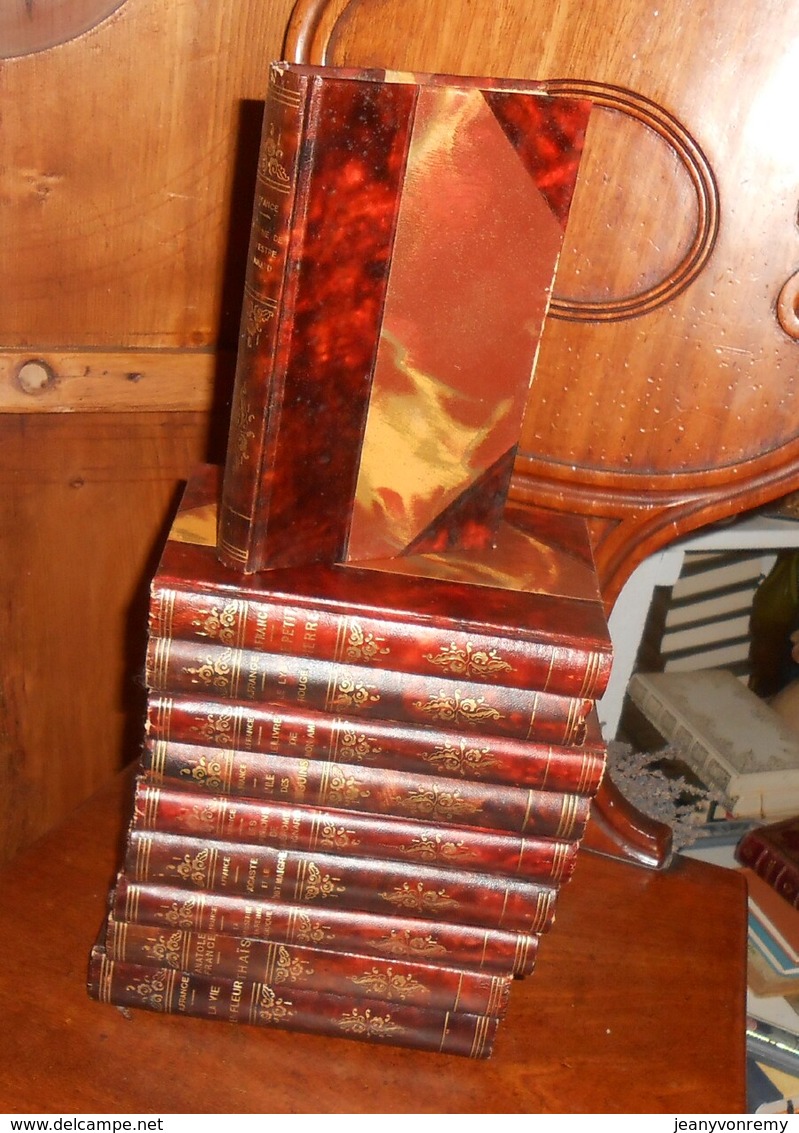 Anatole France. 10 Volumes. - Wholesale, Bulk Lots