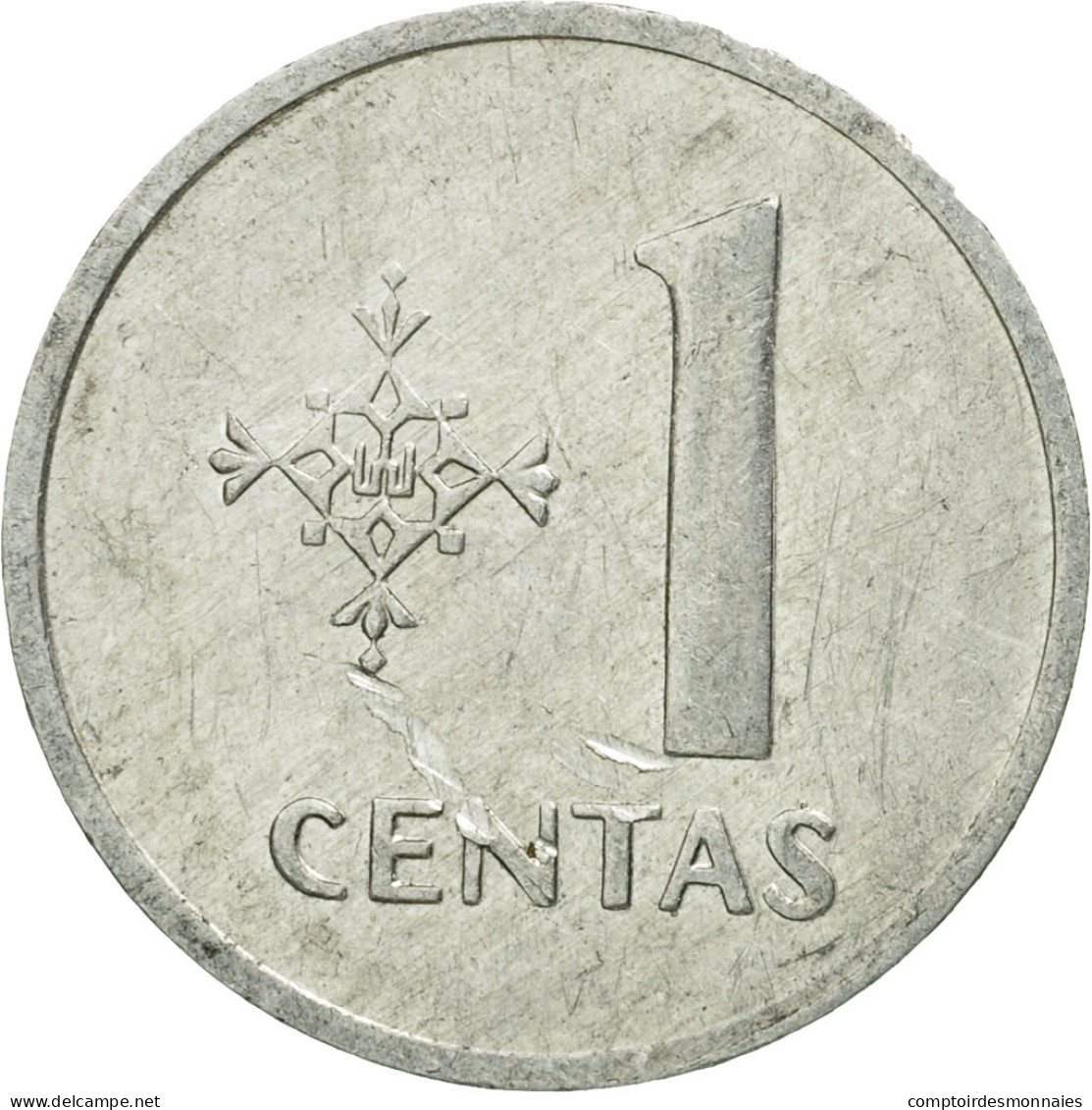 Monnaie, Lithuania, Centas, 1991, TTB, Aluminium, KM:85 - Lituanie