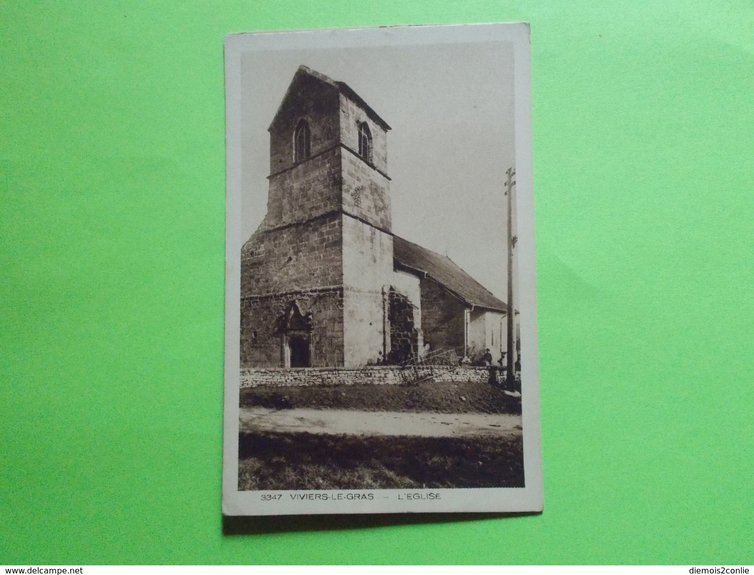 Carte Postale - VIVIERS LE GRAS (88) - L'Eglise (2435) - Autres & Non Classés