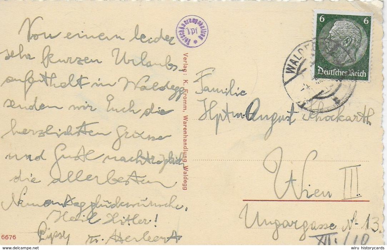 AK 0046  Waldegg ( Wiener NeustadtLand ) / Verlag Fromm Um 1937 - Wiener Neustadt