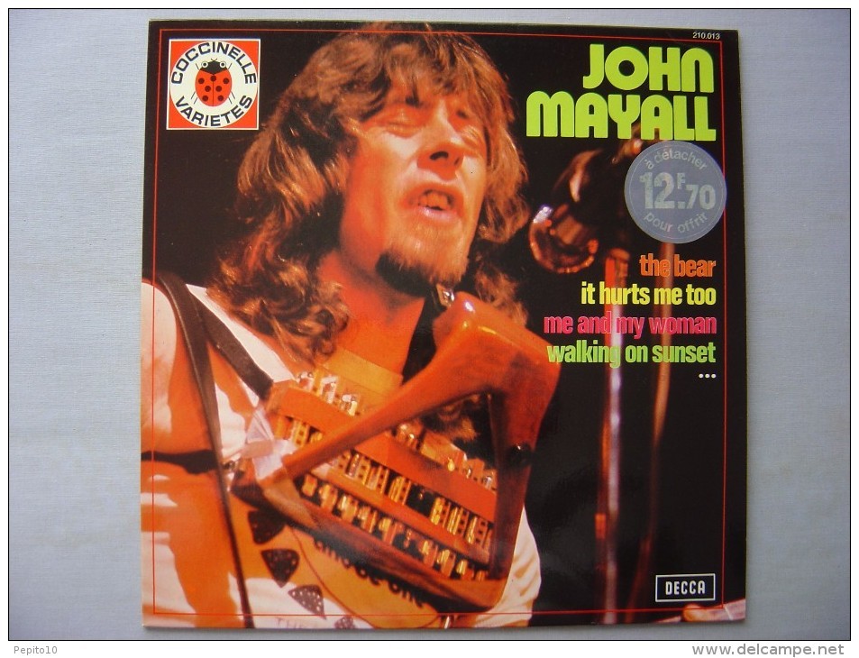 Vinyle---John MAYALL : Key To Love   (LP En TB état) - Blues