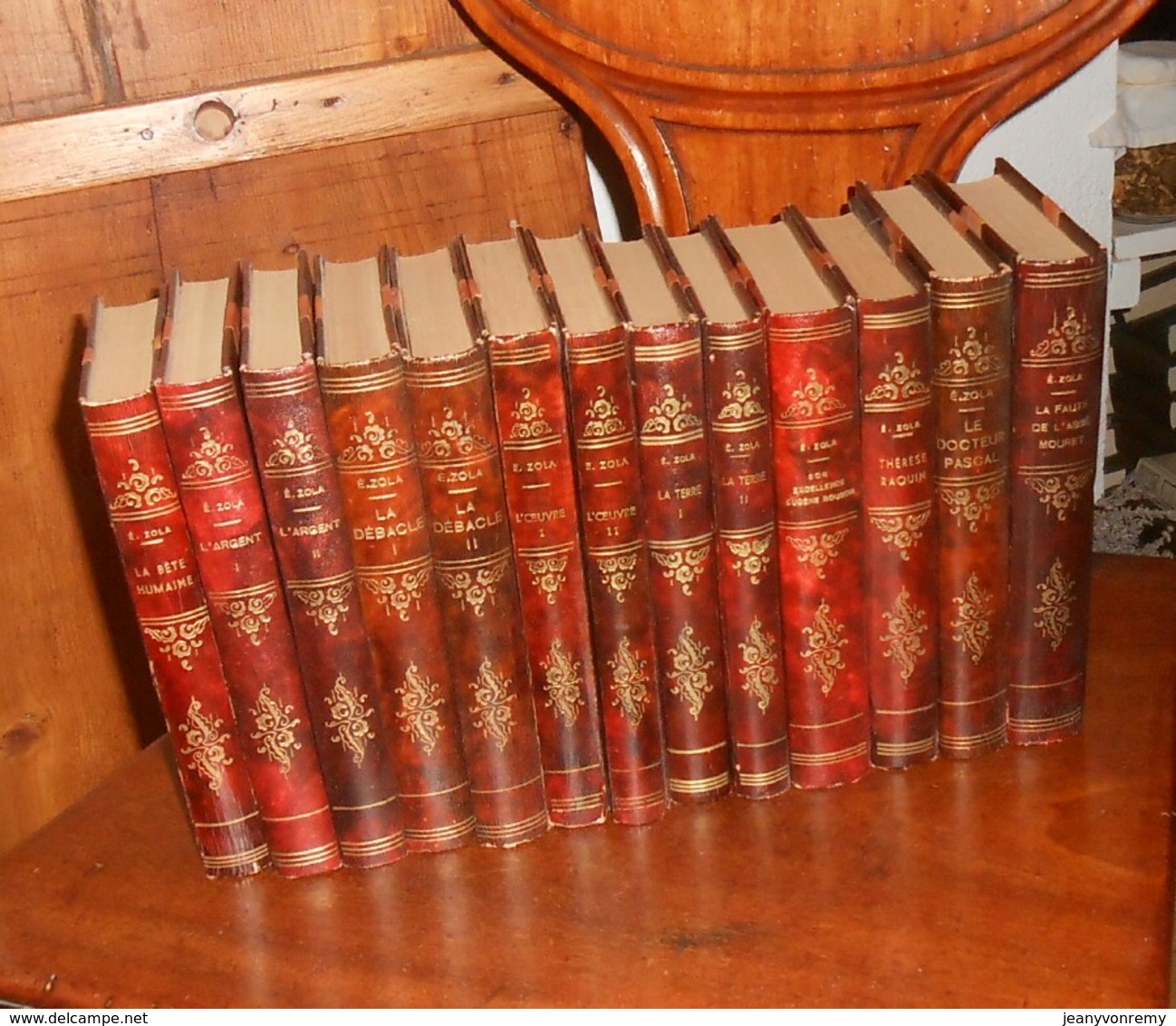 Emile Zola. 13 Volumes. - Wholesale, Bulk Lots