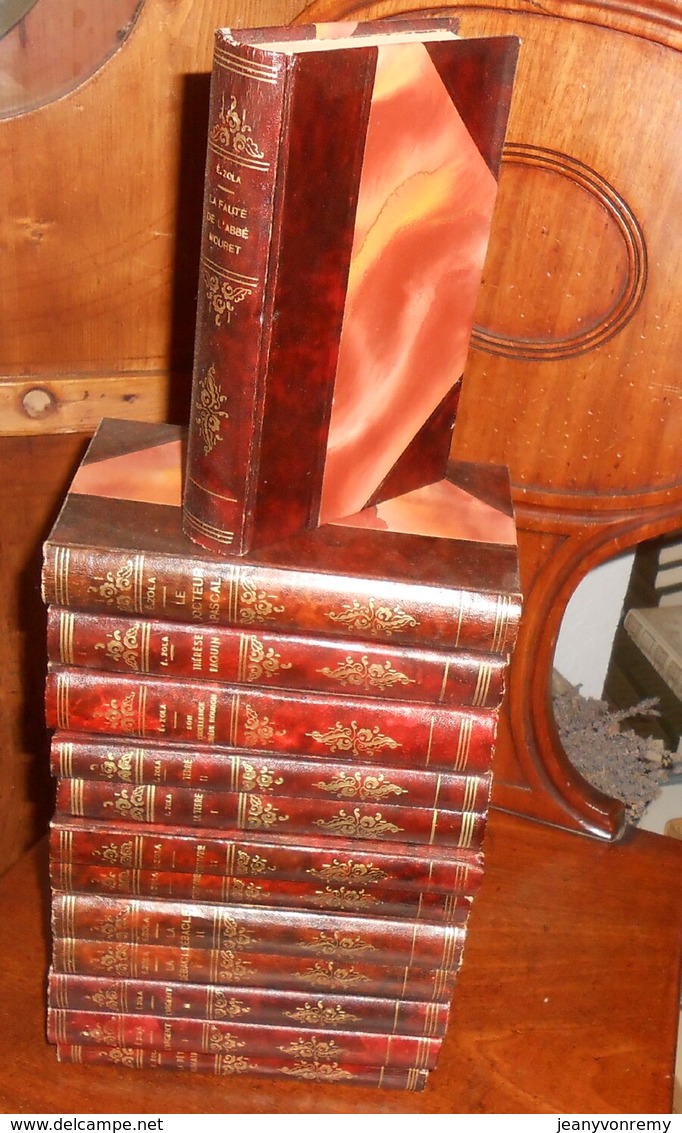 Emile Zola. 13 Volumes. - Bücherpakete