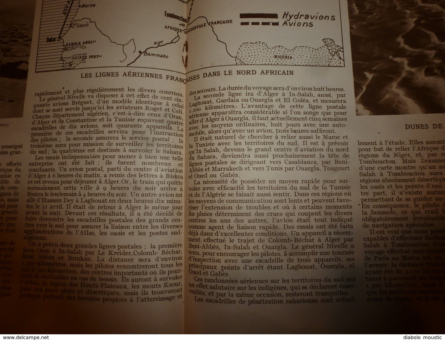 1919 LE MIROIR:Famine en Russie;Les tziganes de Hongrie;Le dirigeable anglais R34;Invasion de sauterelles au Sahara;etc