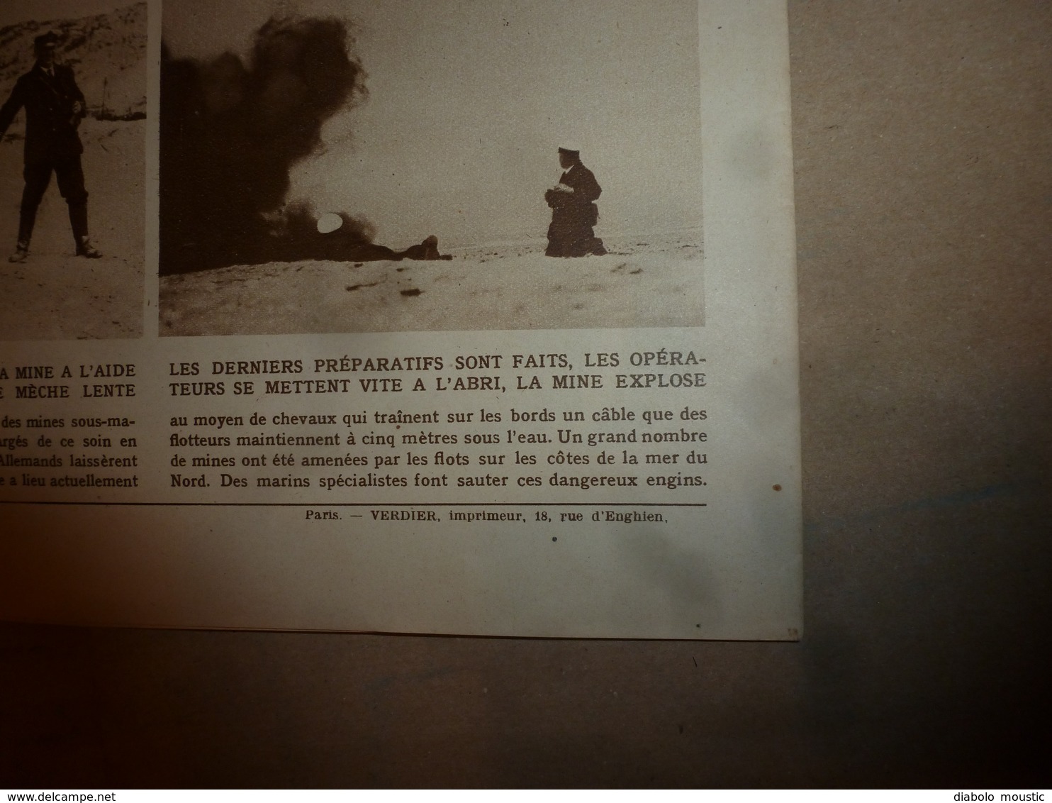 1919 LE MIROIR:Famine en Russie;Les tziganes de Hongrie;Le dirigeable anglais R34;Invasion de sauterelles au Sahara;etc