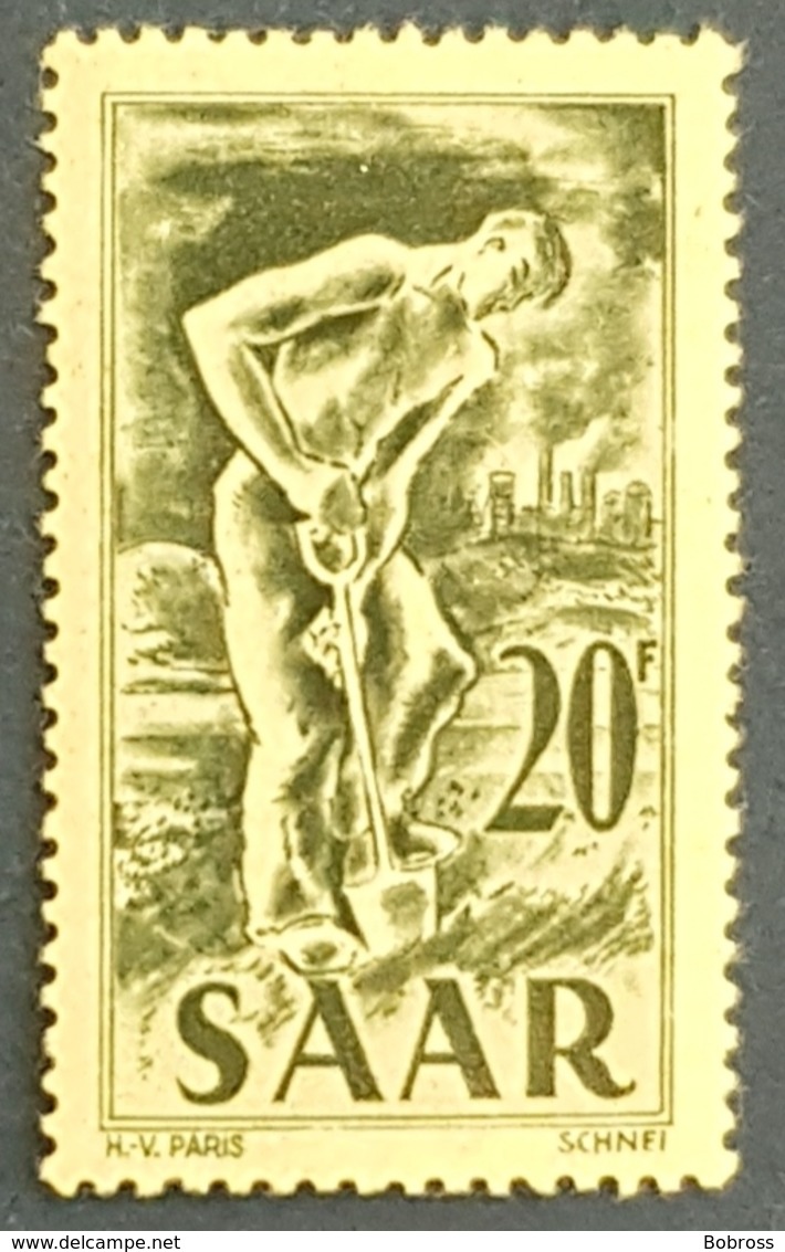 Saar 1950, Agriculture, MNH - Neufs