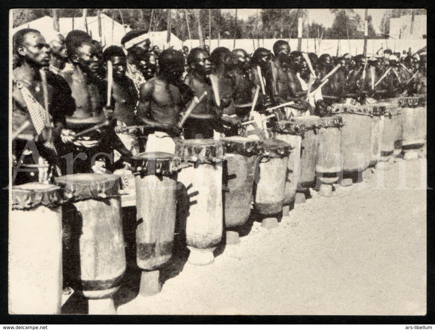 Postcard / Burundi / Photo Infor / 2 Scans / Abavuzi B'ingoma / Les Tambourineurs Du Burundi - Burundi