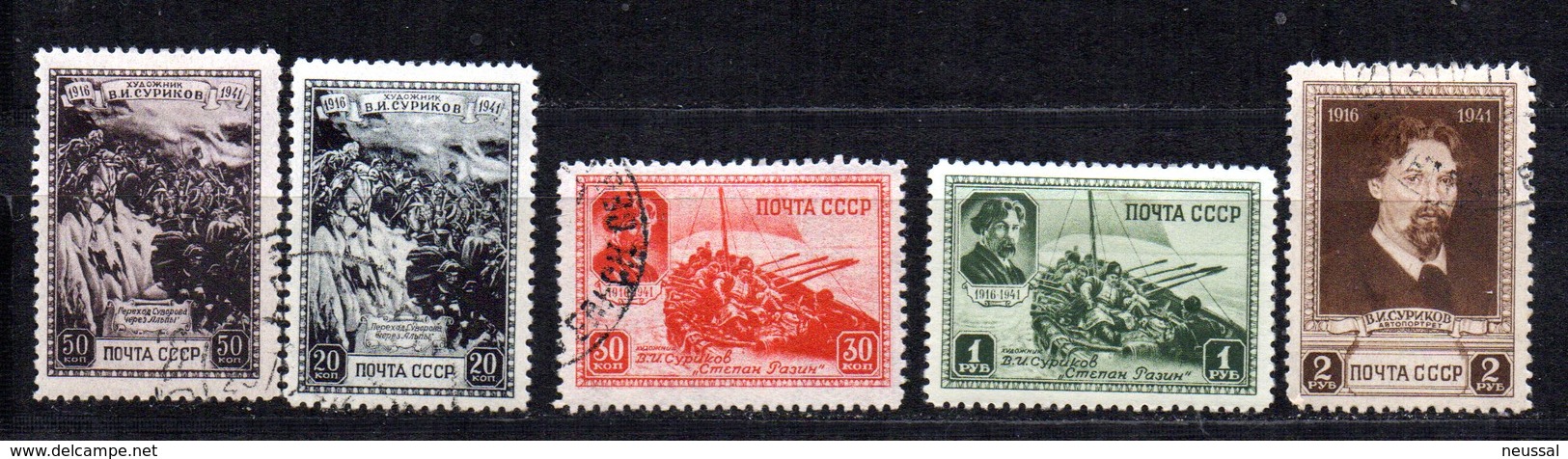 Serie  Nº 838/42  Rusia - Usati