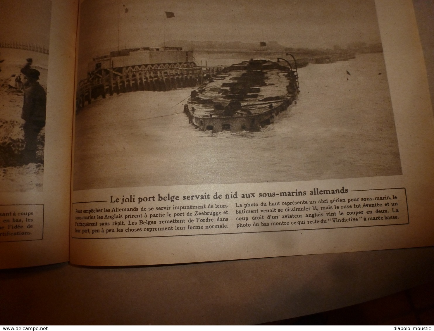 1919 LE MIROIR:Obus 420 KRUPP à Essen;Les françaises épousent les soldats américains et anglais;L'AQUITANIA fautif;etc