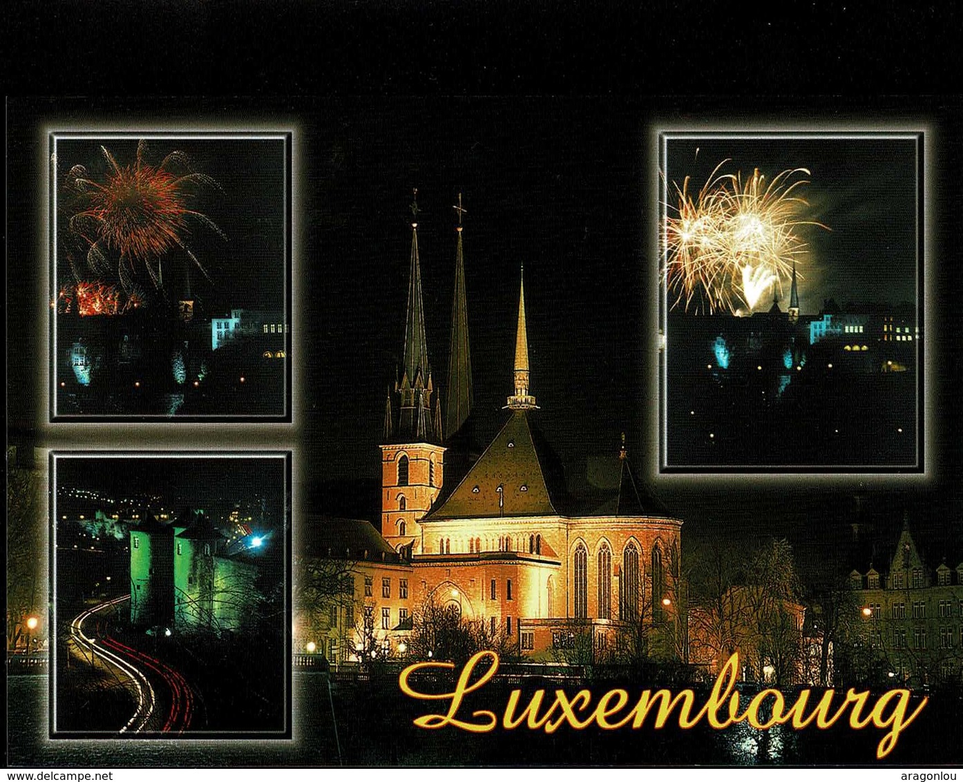 Luxembourg - Ville, Multi-vues , Carte Moderne (147x103 Mm.) - Other & Unclassified