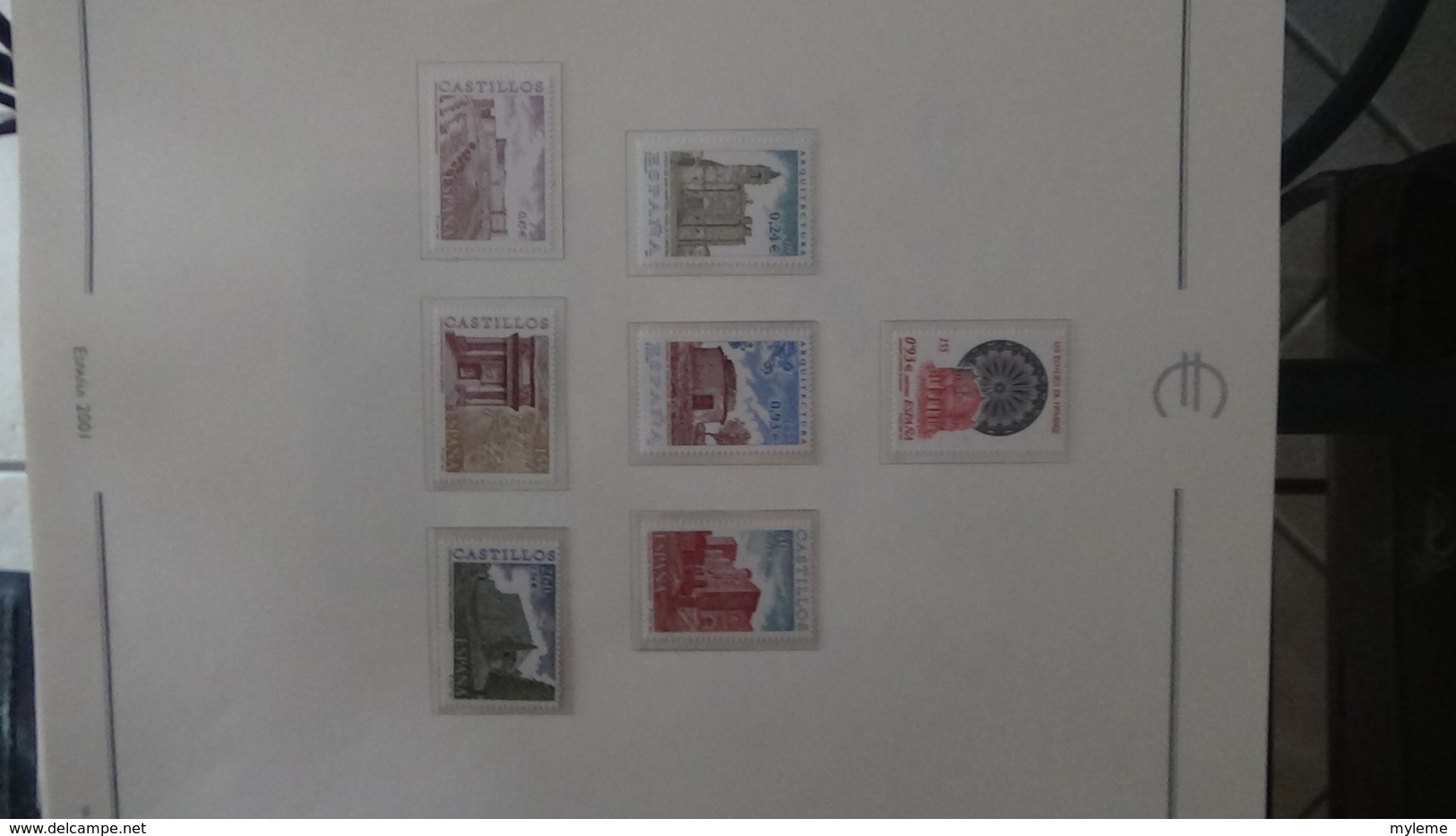 Timbres + blocs ** Espagne, Portugal, Aland .. en euros belle qualité album avec étui  !!!