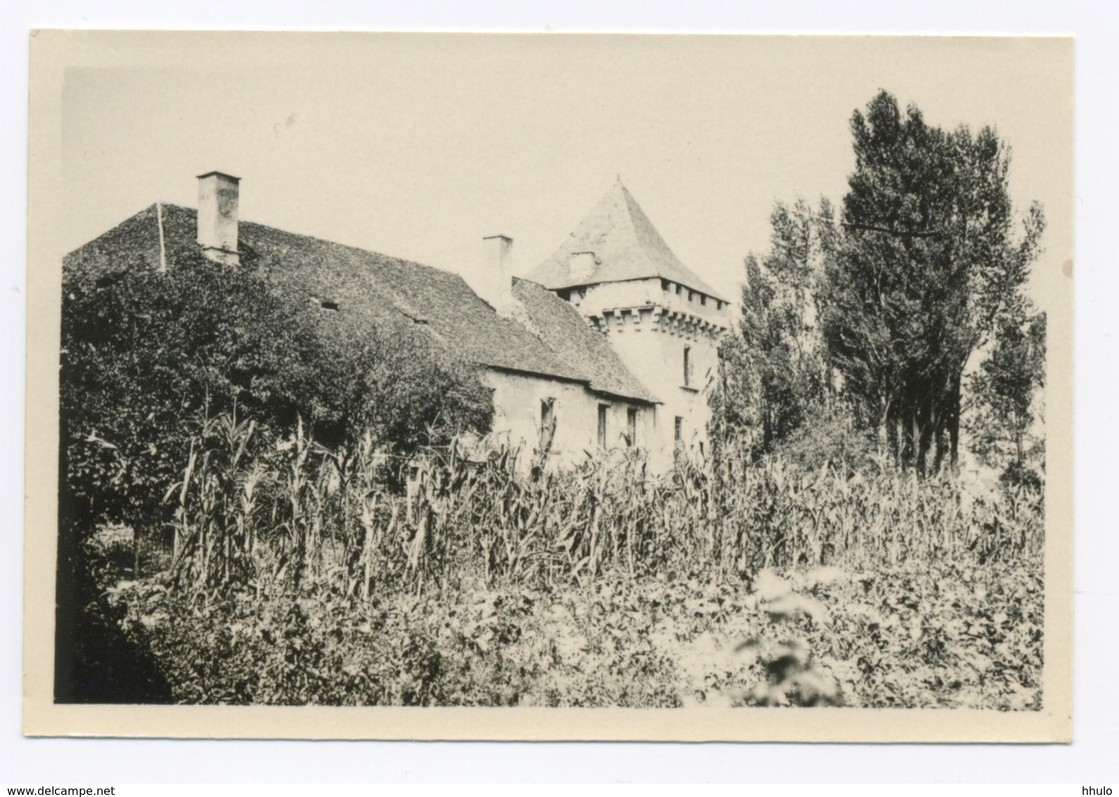 D484 Photo Originale Vintage Condat Cantal - Altri & Non Classificati