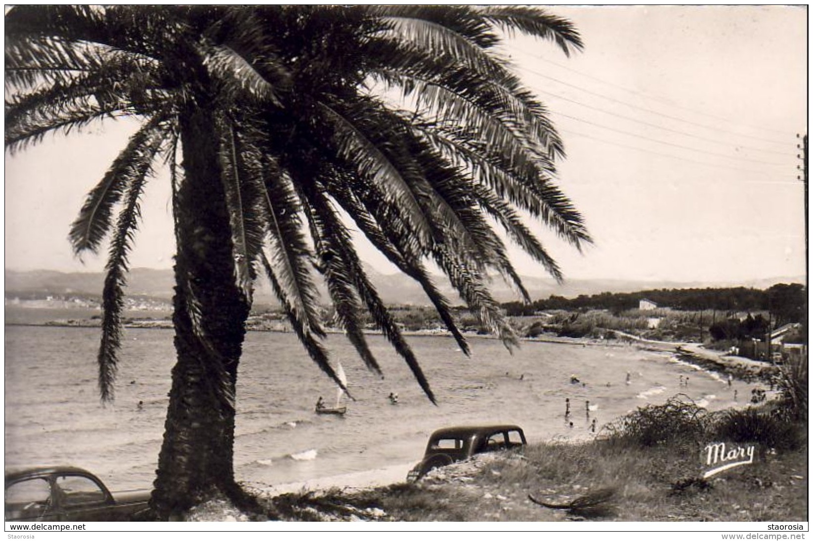 D83  LE BRUSC La Plage Du Gros    ........... SIX FOURS LES PLAGES - Six-Fours-les-Plages