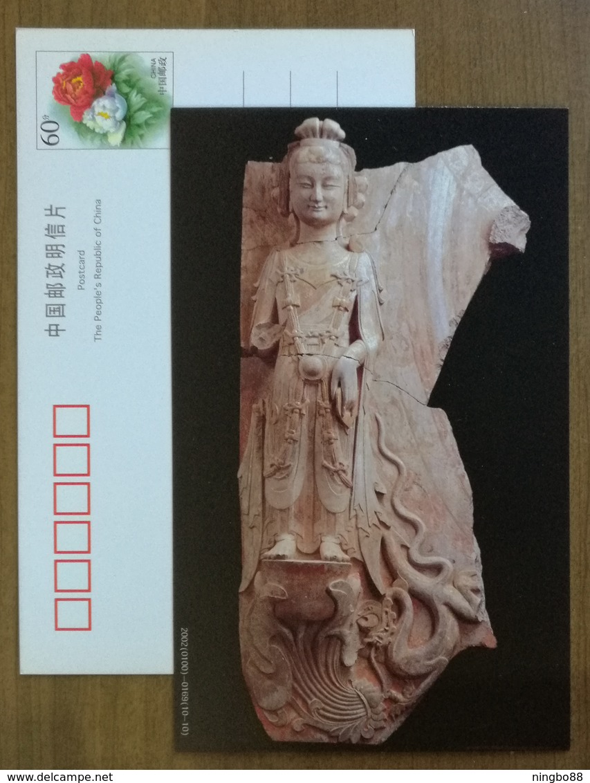 Rilievo Standing Stone Buddha Figure,lotus Pedestal,CN 02 Northern Wei-Eastern Wei(A.D. 386-550) Excellent Art PSC - Bouddhisme