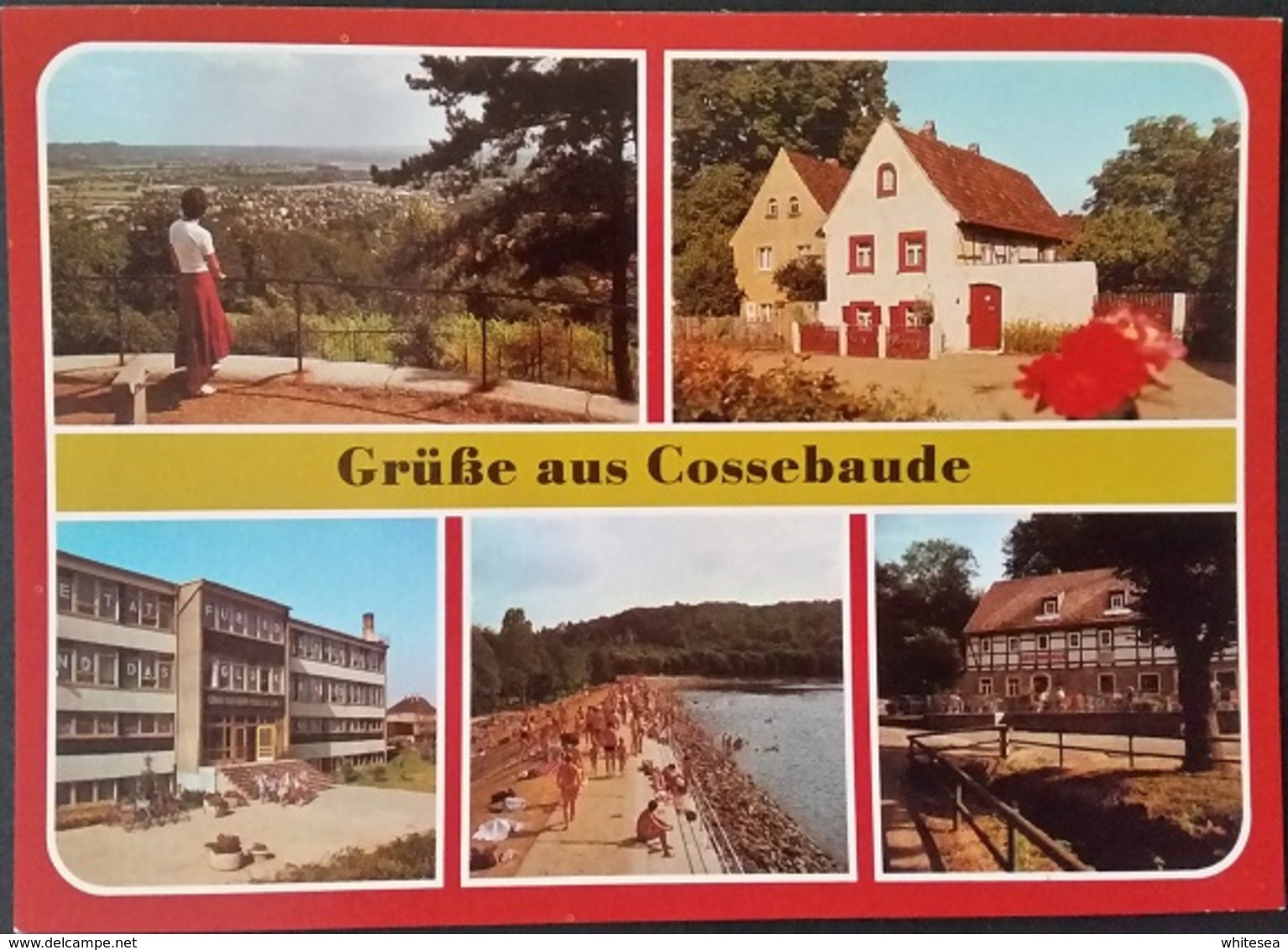 Ak DDR - Cossebaude - Ortsansichten - Coswig