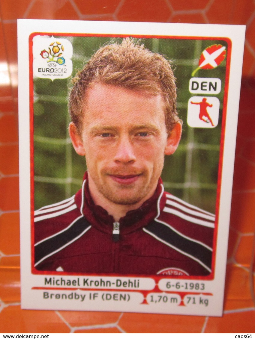 EURO2012 PANINI N. 214 KROHN-DEHLI  STICKER NEW CON VELINA - Edizione Italiana