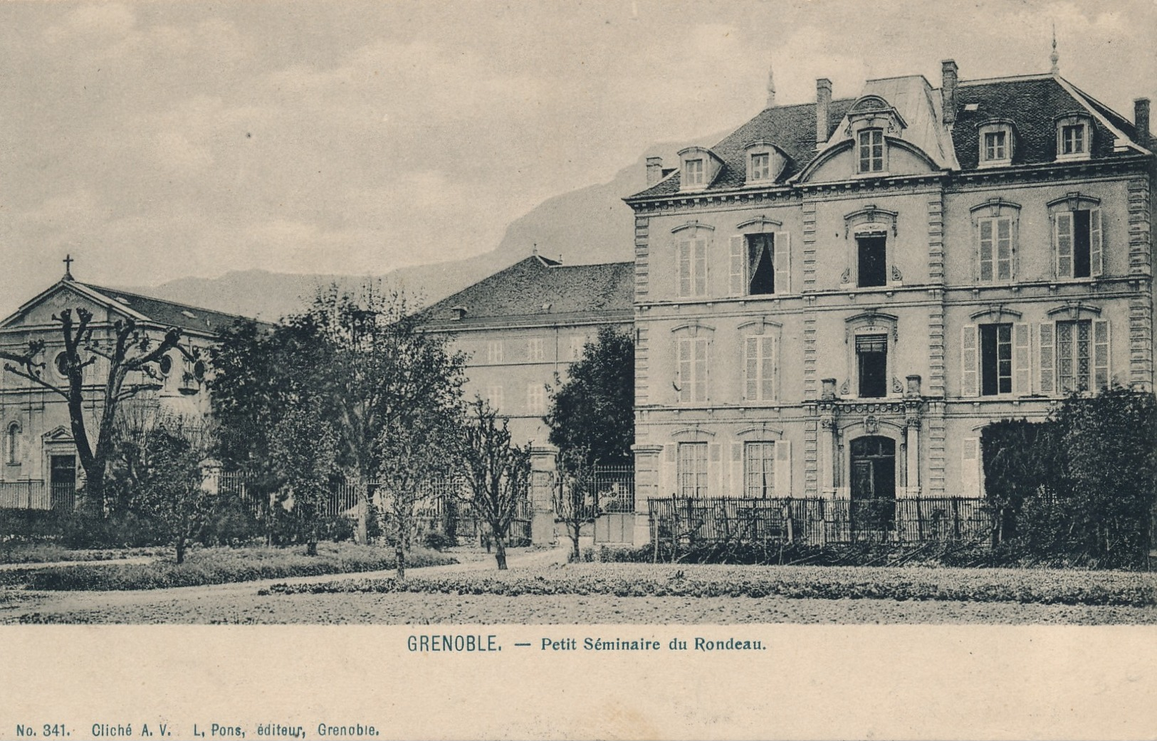 H153 - 38 - GRENOBLE - Isère - Petit Séminaire Du Rondeau - Grenoble