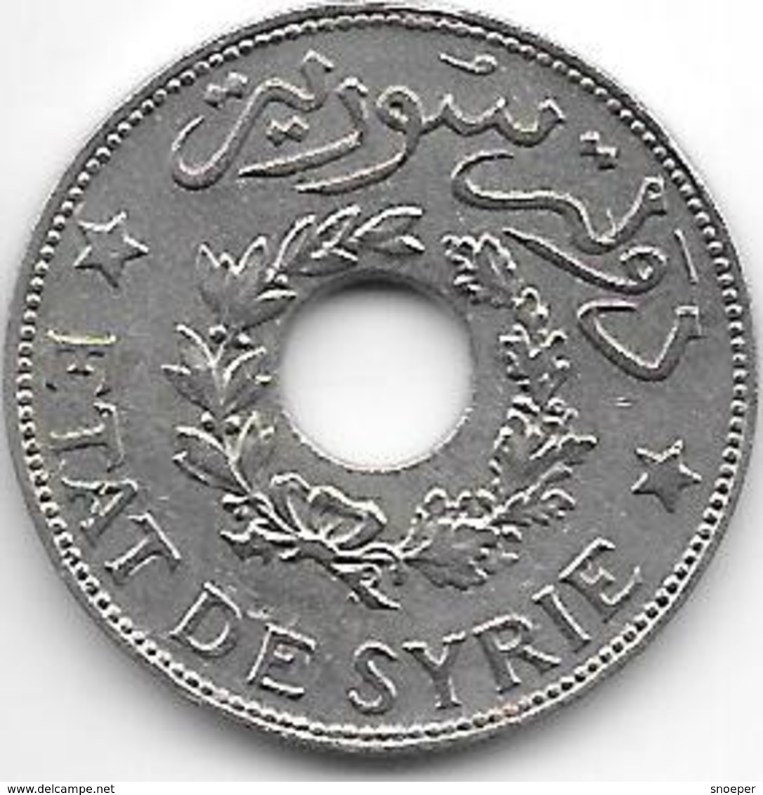 *syria 1 Piastres 1936  Km 71  Xf - Syrie