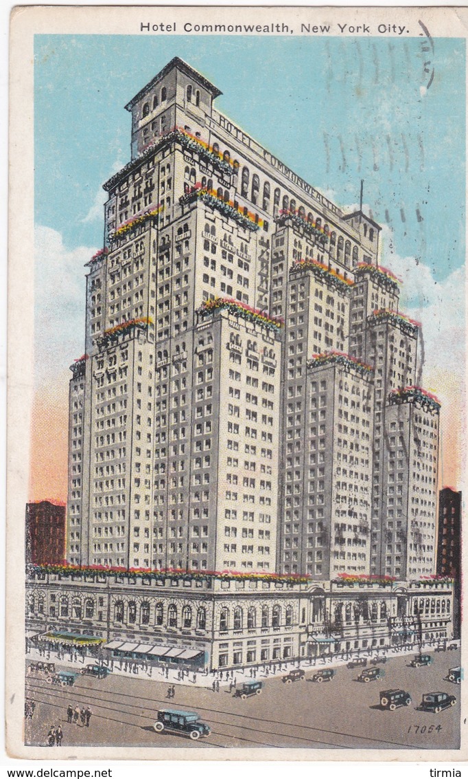 New York City - Hotel Commonwealth - 1925 - Cafés, Hôtels & Restaurants