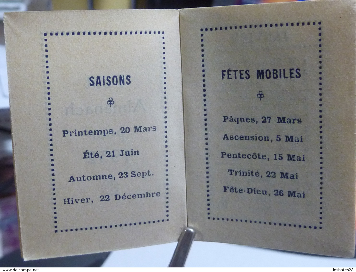 Calendrier Petit Almanach 1932  Petit Format (de Poche) Publicité Aux Amis Des Aveugles LEON VILLEFAYOT-(boite Calendri) - Petit Format : 1921-40