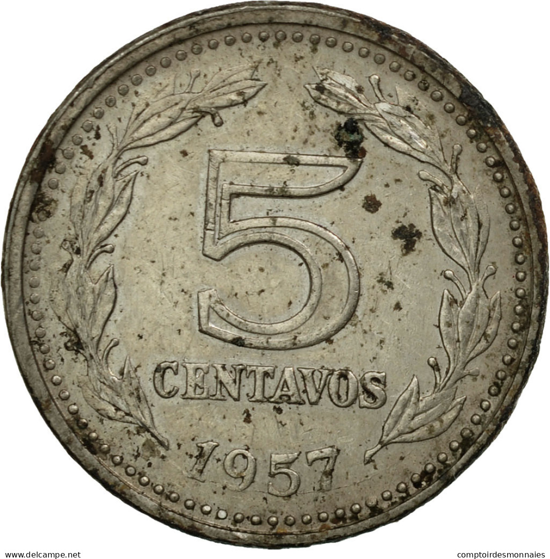 Monnaie, Argentine, 5 Centavos, 1957, TTB, Copper-Nickel Clad Steel, KM:53 - Argentine