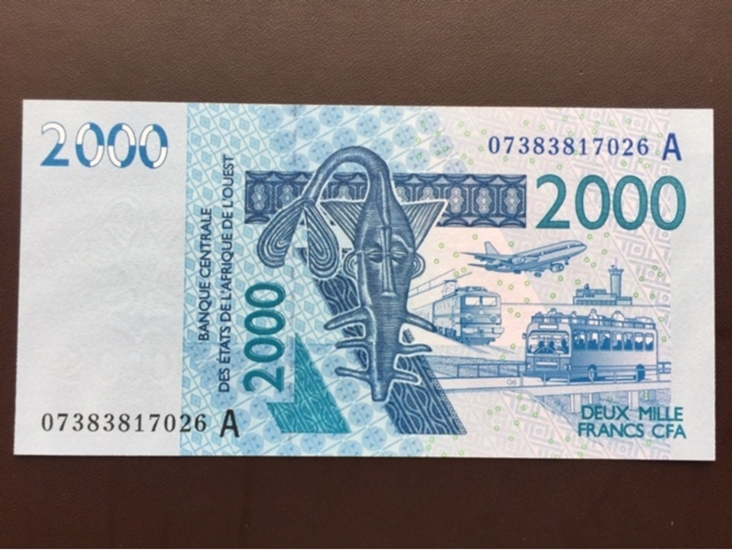 WEST AFRICAN STATES P116Aa 2000 FRANCS 2003 UNC - Westafrikanischer Staaten