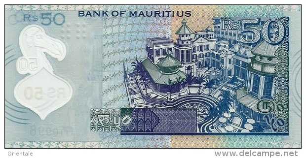 MAURITIUS P. 65 50 R 2013 UNC - Mauritius