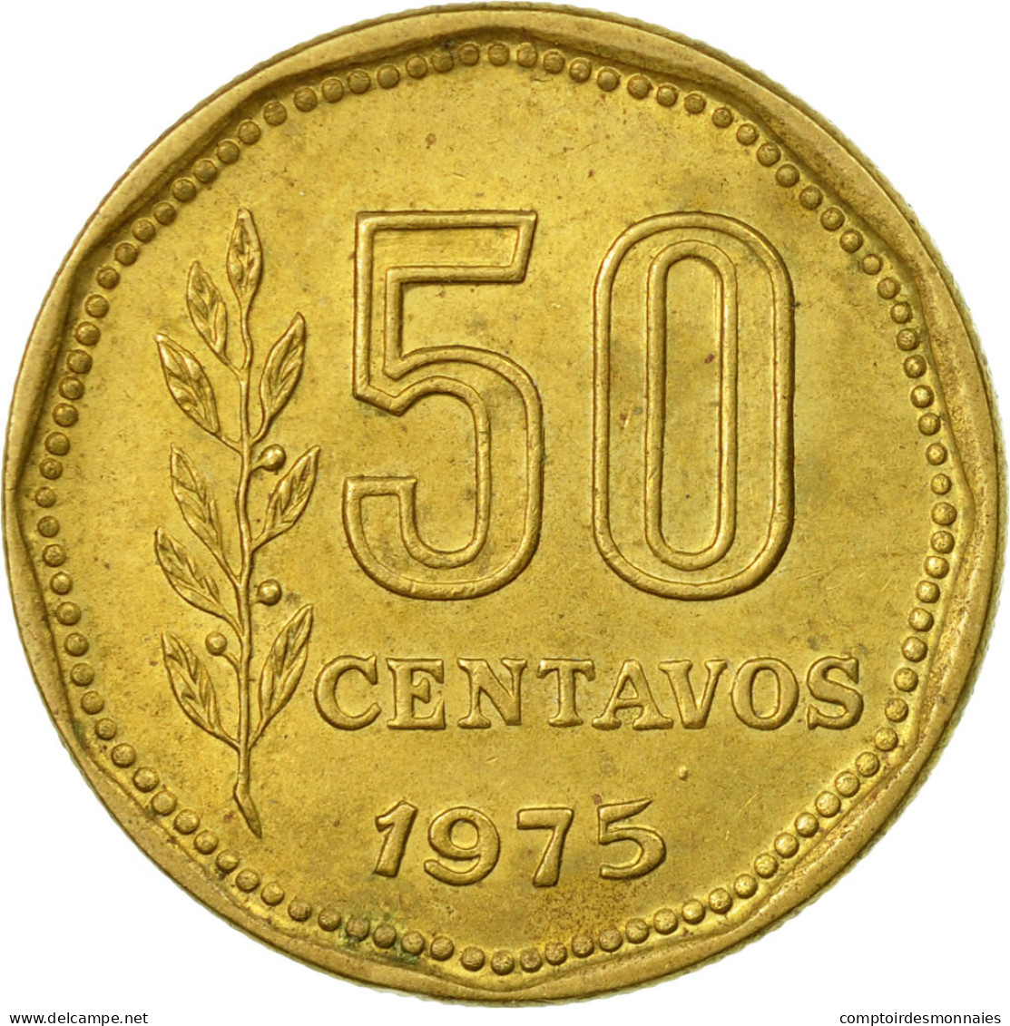 Monnaie, Argentine, 50 Centavos, 1975, TTB, Aluminum-Bronze, KM:68 - Argentine