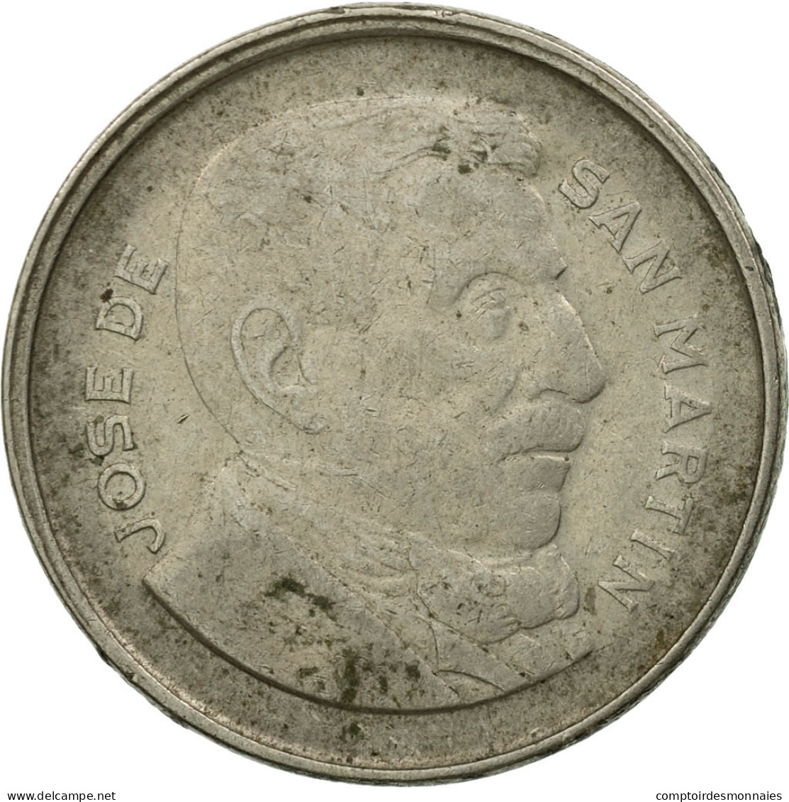 Monnaie, Argentine, 20 Centavos, 1955, TB+, Nickel Clad Steel, KM:52 - Argentina
