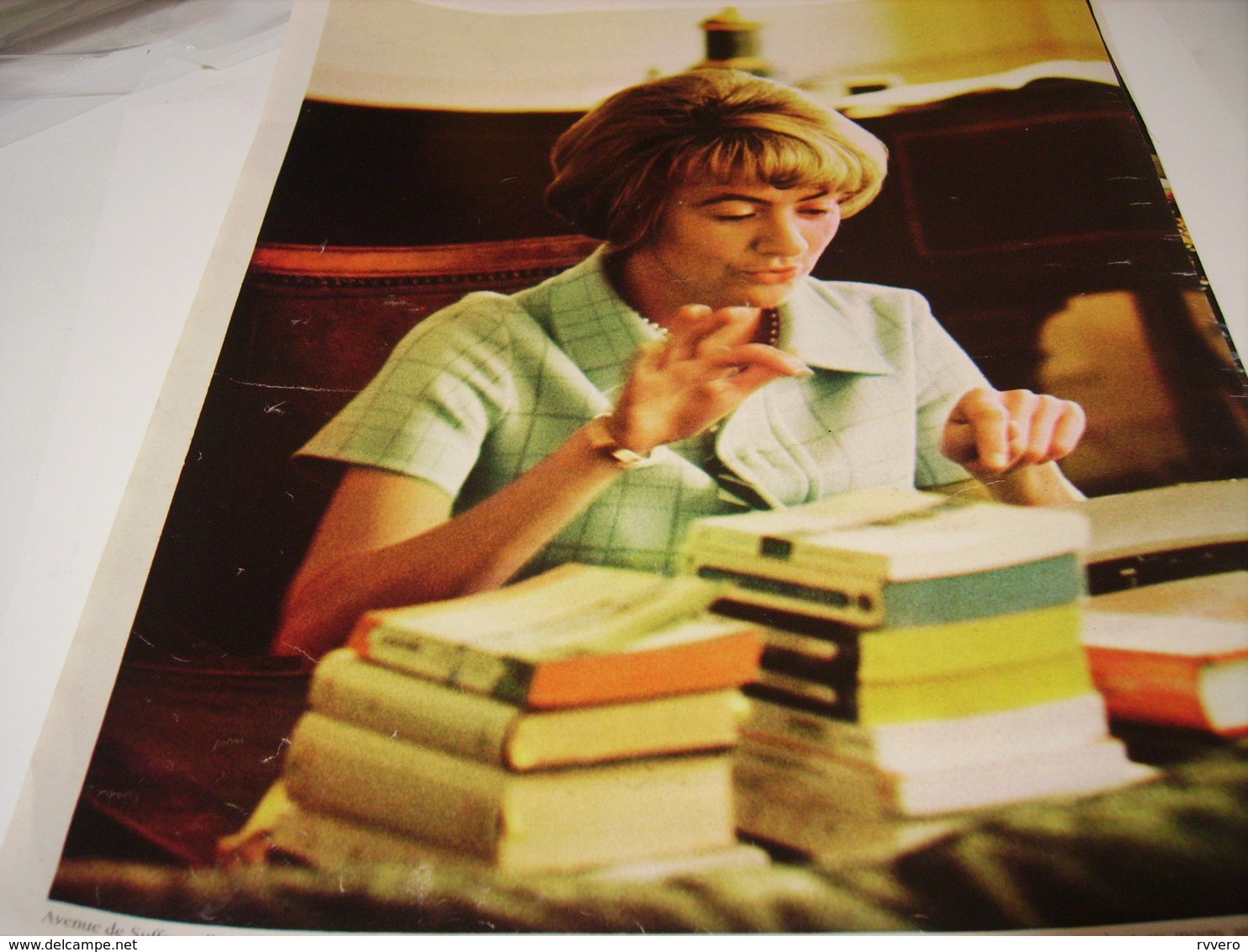 PHOTO DU ROMAN BONJOUR TRISTESSE DE FRANCOISE SAGAN 1969 - Non Classificati