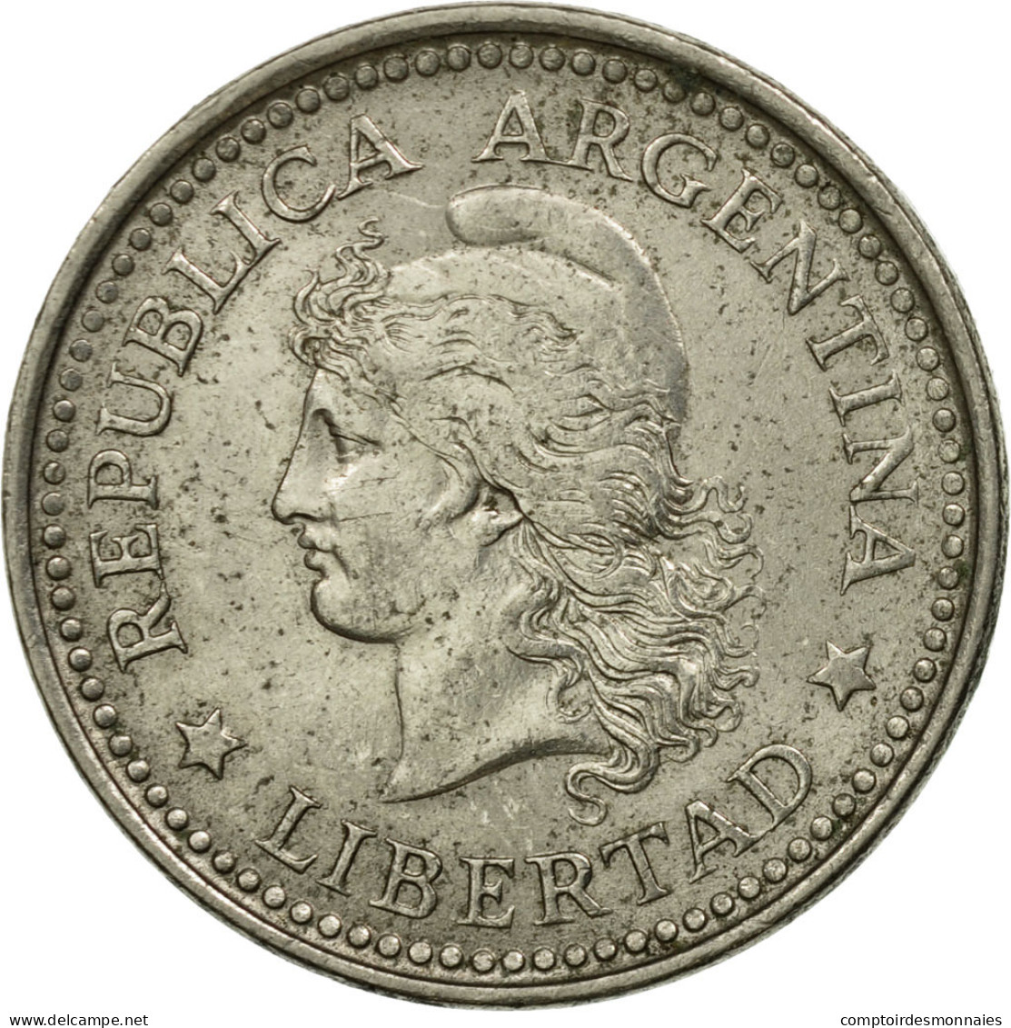 Monnaie, Argentine, 20 Centavos, 1957, TTB, Nickel Clad Steel, KM:55 - Argentine