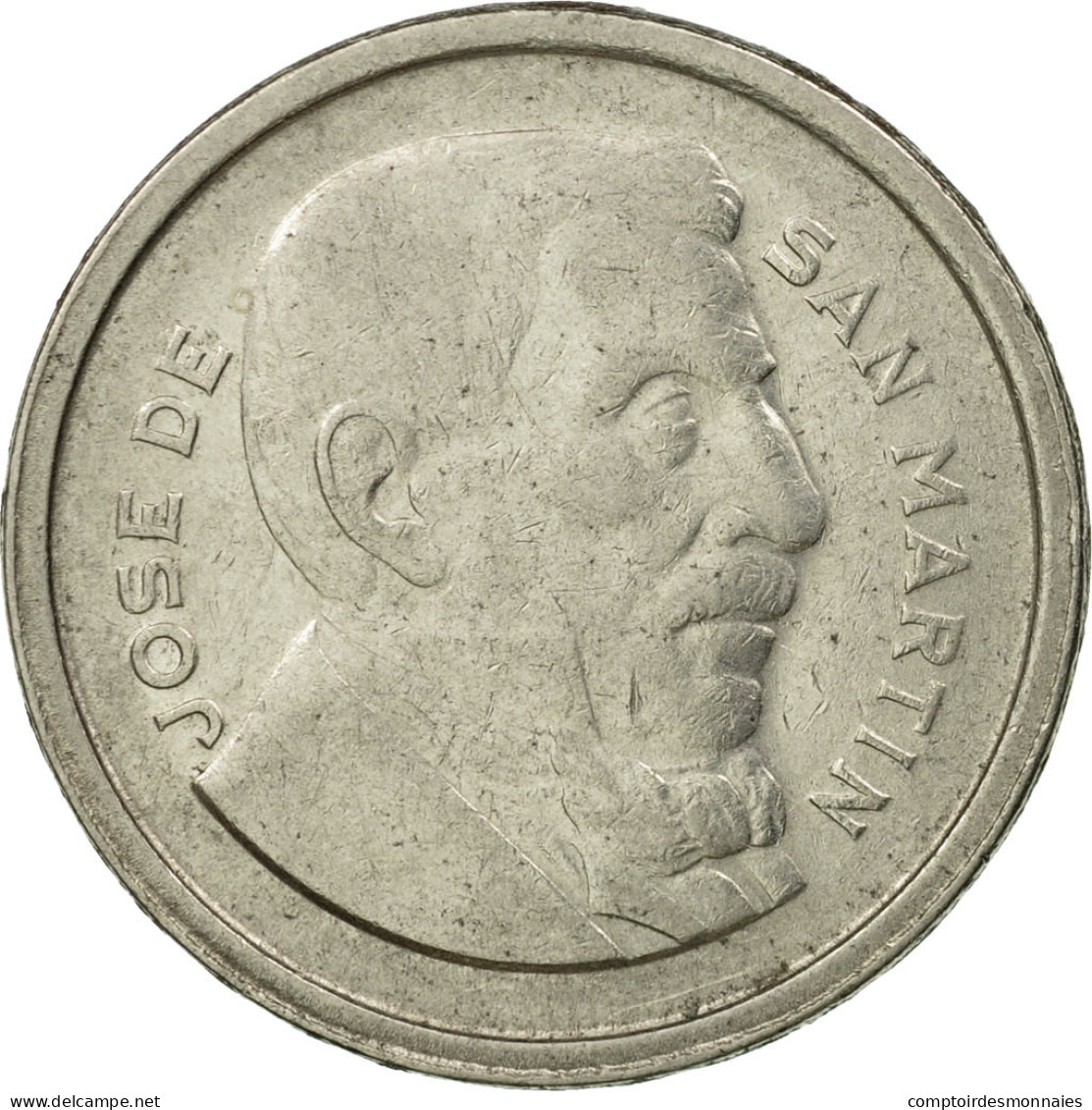 Monnaie, Argentine, 50 Centavos, 1954, TTB, Nickel Clad Steel, KM:49 - Argentine