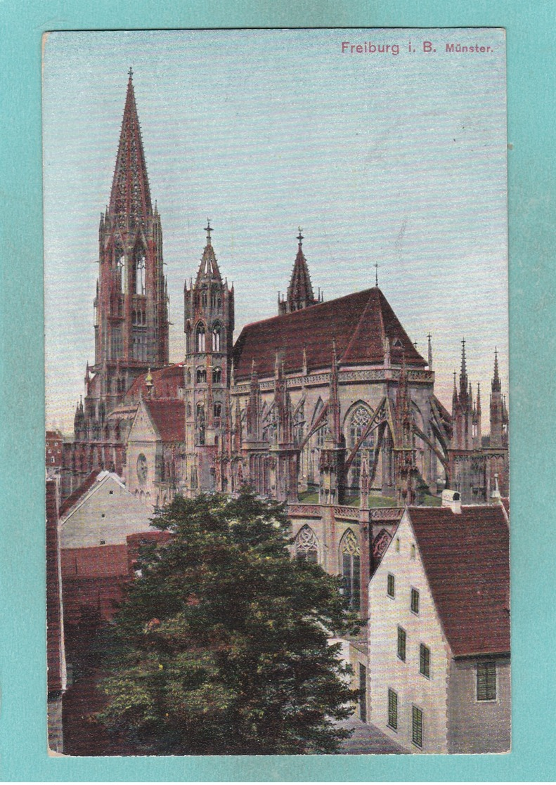 Old Post Card Of Munster,Freiburg, Baden-Württemberg, Germany,S61. - Freiburg I. Br.