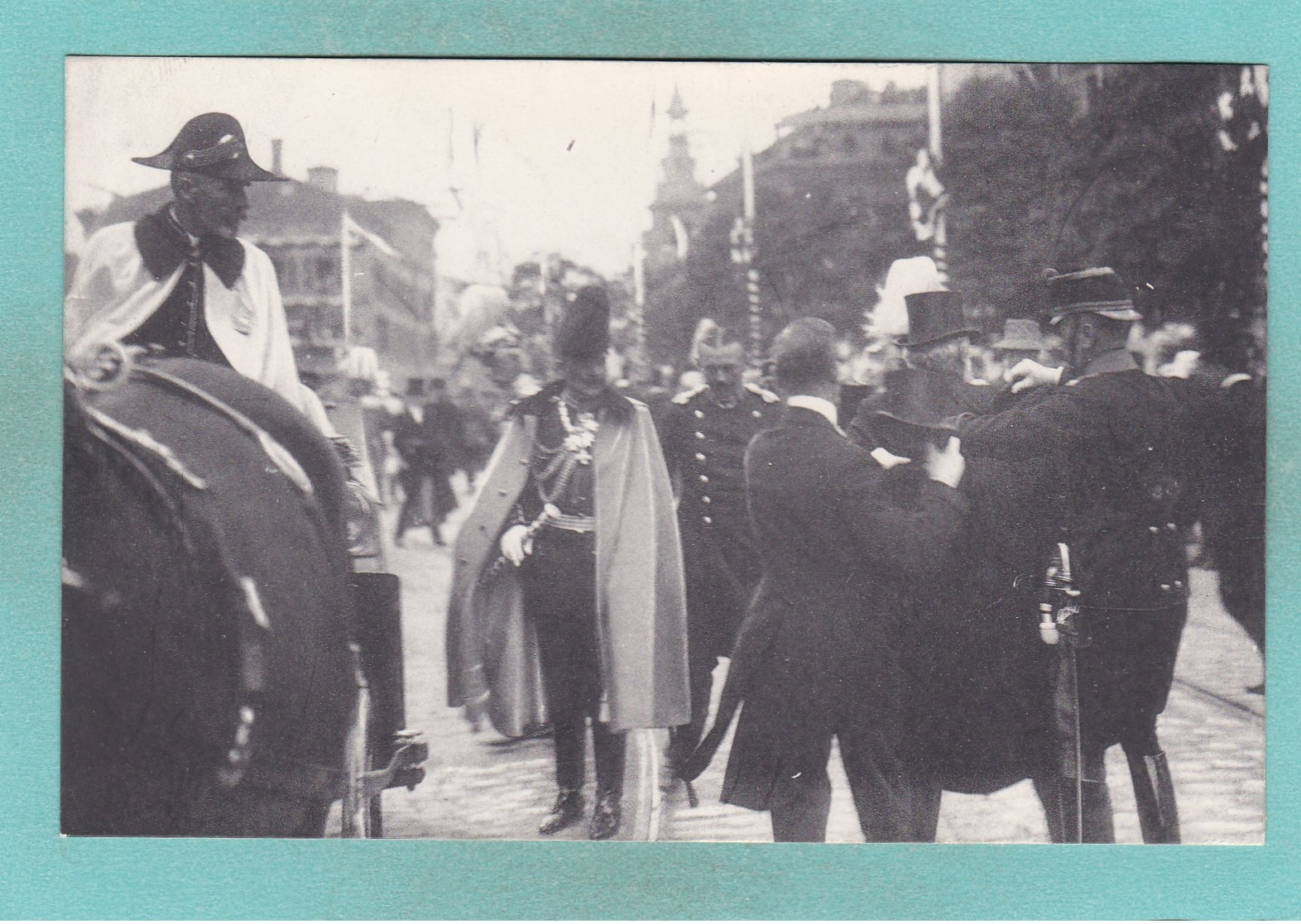 Old Post Card Of Origiaufnahme Vom Besuch Seiner Majestat,Kaiser Wilhelm Ll In Bern,1912,S61. - Freiburg I. Br.