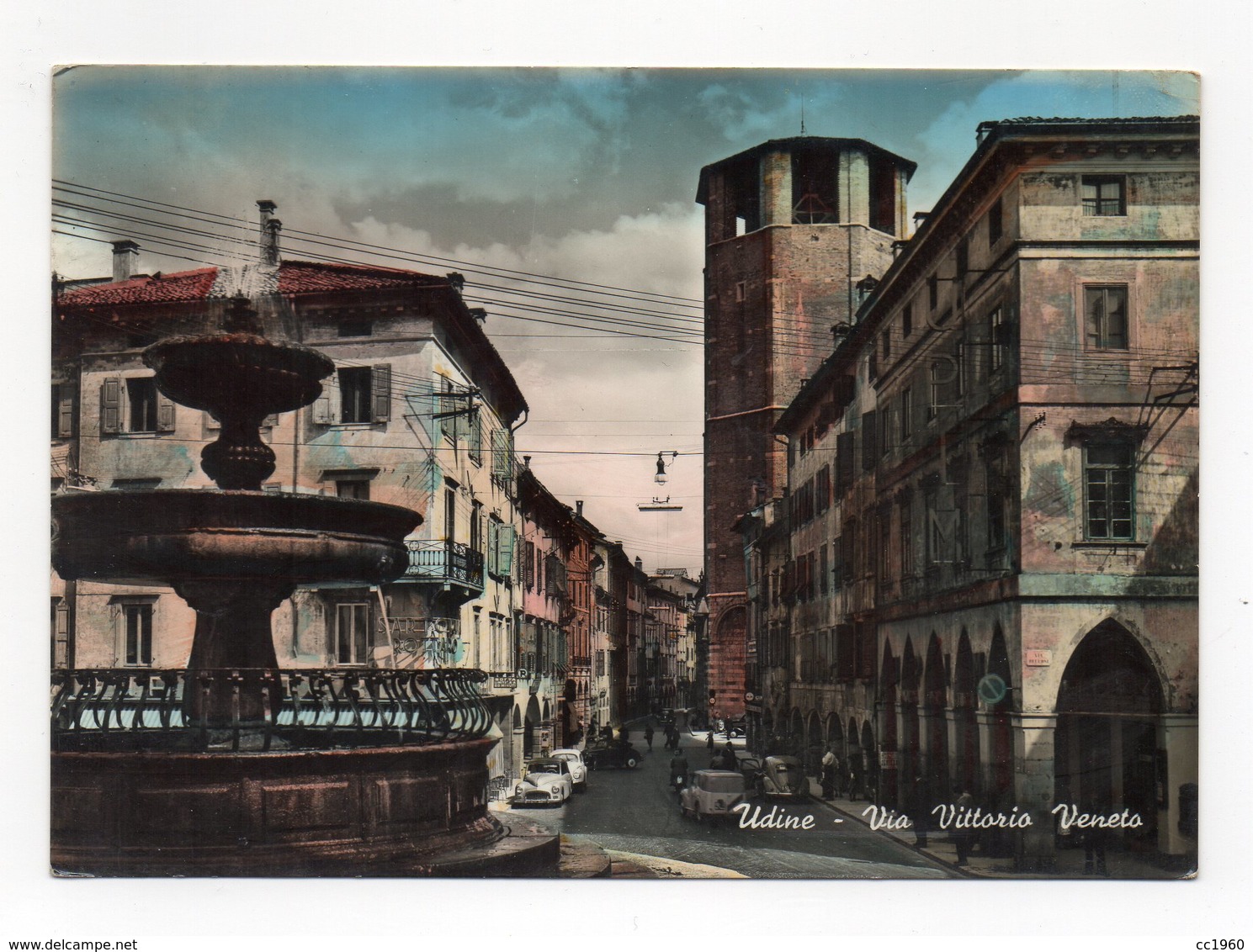 Udine - Via Vittorio Veneto - Viaggiata Nel 1959 - (FDC12286) - Udine