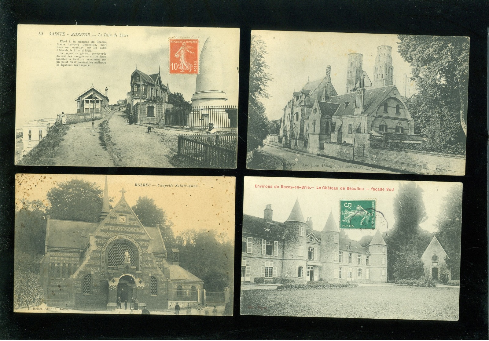 Beau lot de 60 cartes postales de France  Seine - Maritime   Mooi lot van 60 postkaarten van Frankrijk ( 76 ) - 60 scans