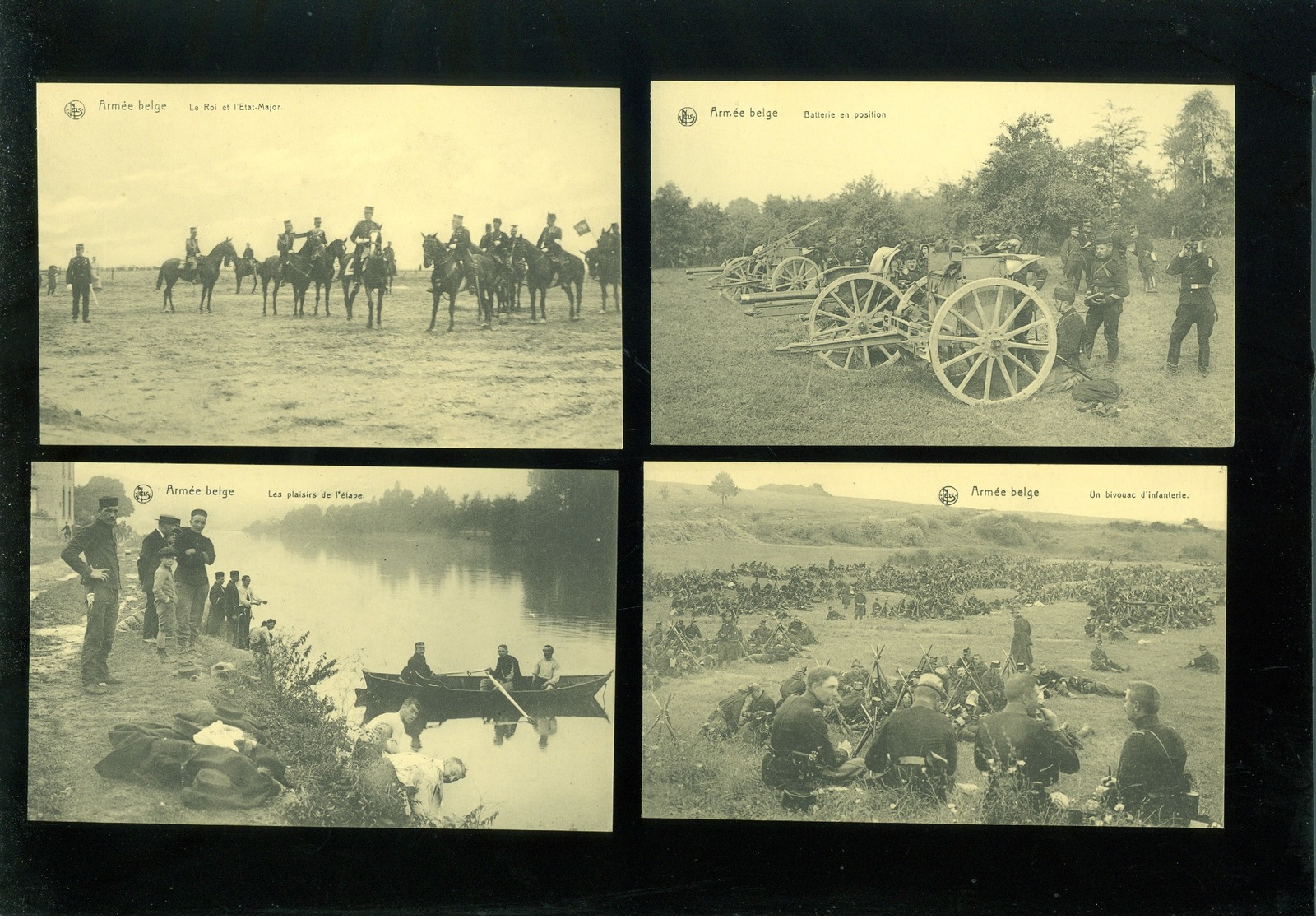 Beau Lot De 20 Cartes Postales Armée Belge Soldat         Mooi Lot Van 20 Postkaarten Leger  Soldaat Soldaten - 20 Scans - 5 - 99 Postkaarten