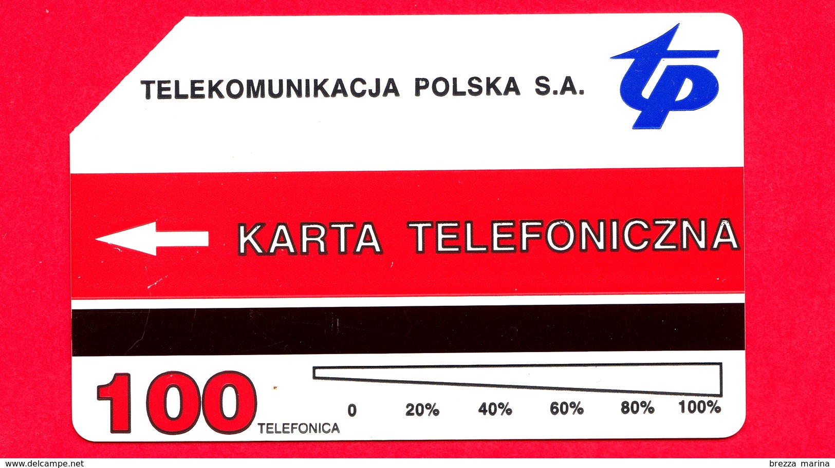 POLONIA - Scheda Telefonica - Usata - 1996 - Città Di Lublin - 100 Units - Polonia