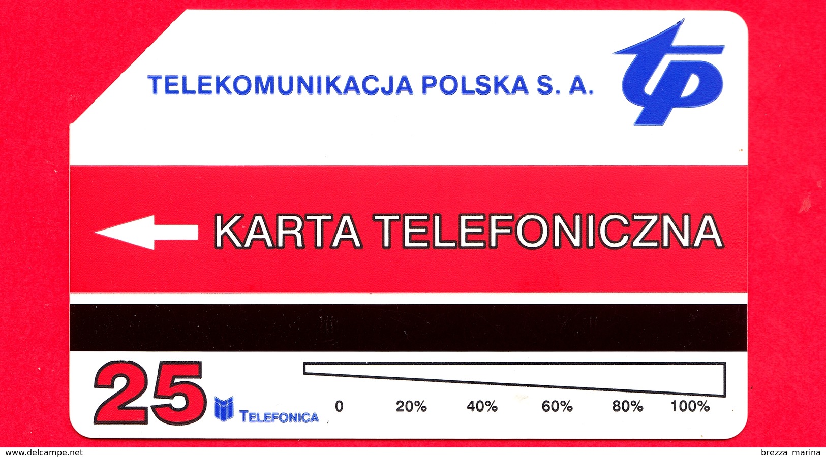 POLONIA - Scheda Telefonica - Usata - 1997 - Città Di Krakow - Cracovia - Telekomunikacja Polska - Urmet - 25 - Polonia