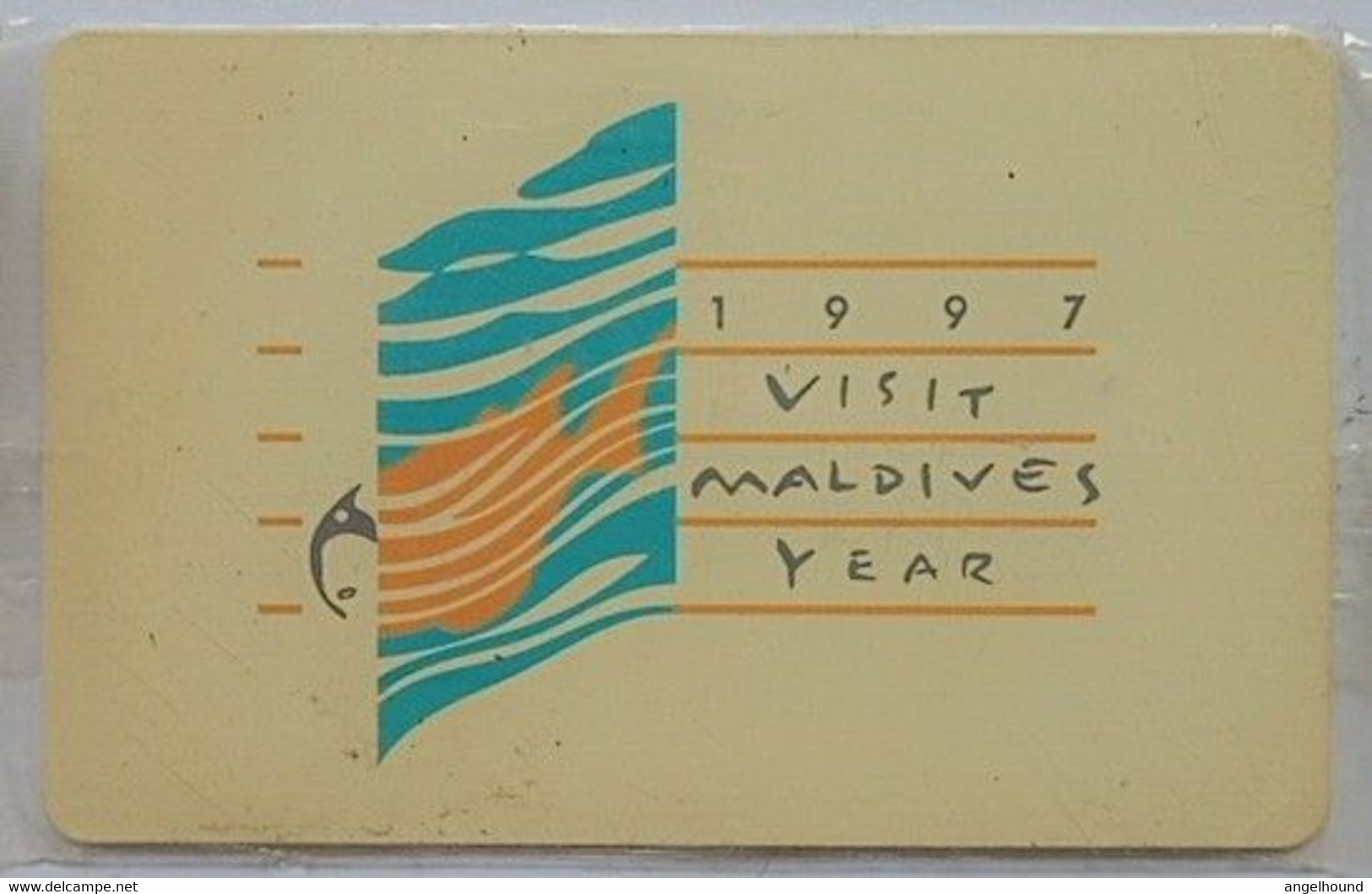 Maldives Chip Card 61MLDGIA Rf.50 "Moray Eel " MINT - Maldiven