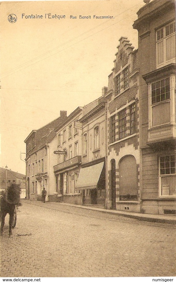 FONTAINE-L'EVÊQUE   ---  Rue  Benoit Fauconnier - Fontaine-l'Evêque