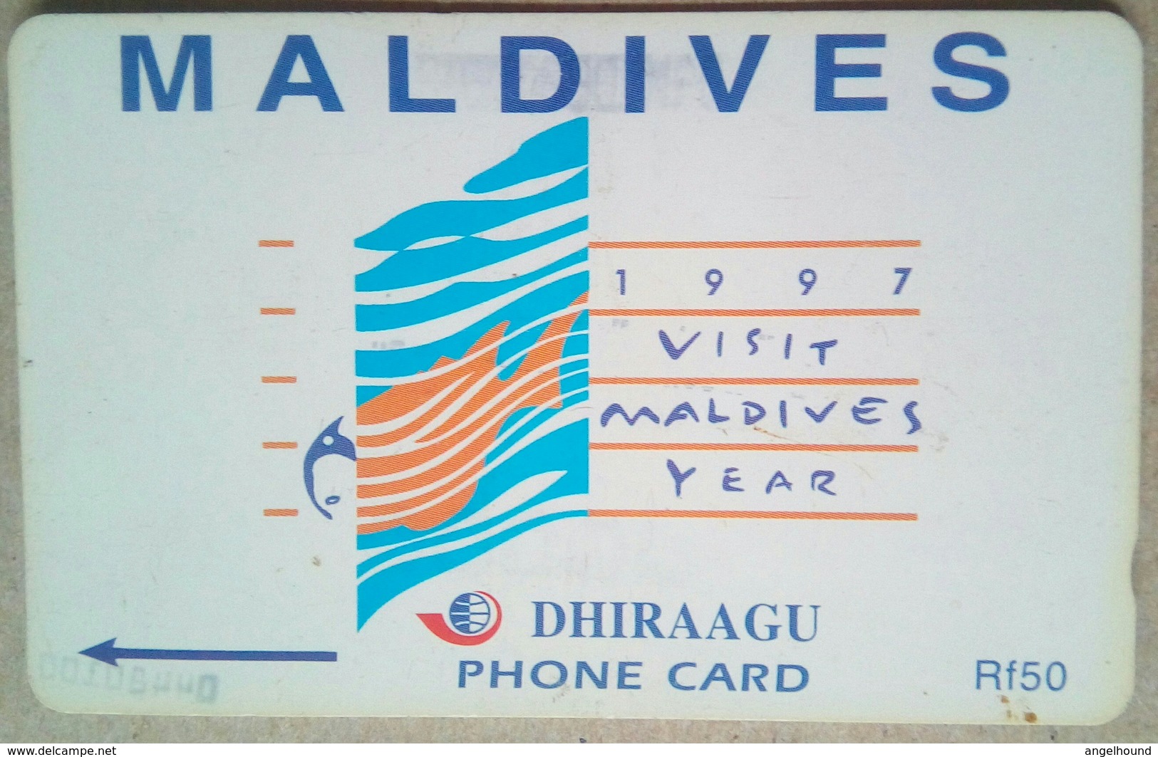 68MLDB Visit Maldives Year 1997   Rf 50 - Maldive