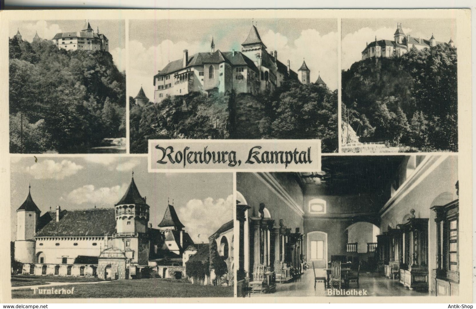Rosenburg V. 1955  5 Ansichten Vom Kamptal  (1591) - Rosenburg